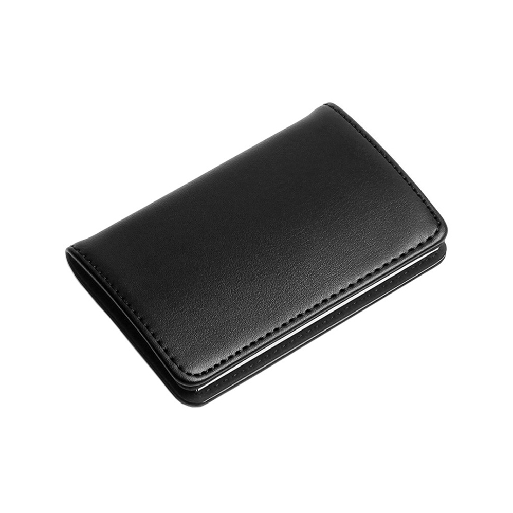 Leather card box